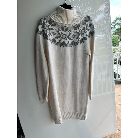 NWT $225 Lauren Ralph Lauren women'S SWEATER DRESS WOOL BLEND COWL NECK new - Picture 7 of 7